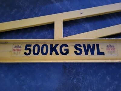 500kg SWL JIB Column & Arm - 4