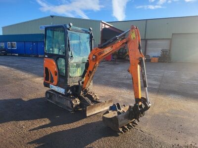 2019 Doosan DX19 Mini Digger - 2