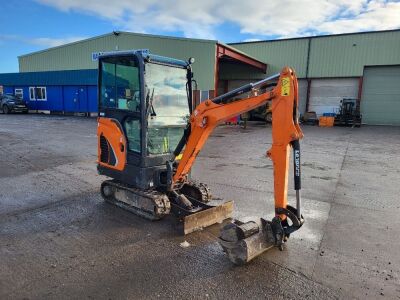 2019 Doosan DX19 Mini Digger