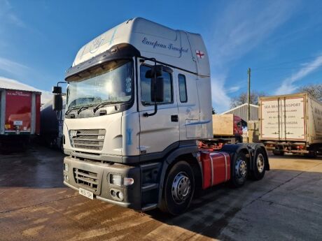 2002 ERF ECX 420 6x2 Midlift Tractor Unit