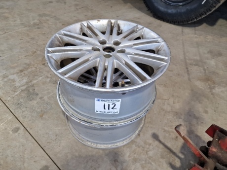 2 x Jaguar Alloy Wheels