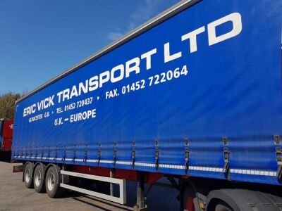 2018 Montracon Triaxle Curtainside Trailer - 2