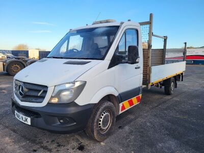 2015 Mercedes Sprinter 313 CDi LWB Dropside Van