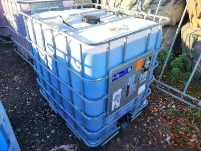 1000ltr IBC Wheel Wash