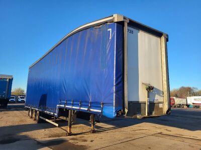 2012 Montracon Triaxle Double Deck Curtainside Trailer