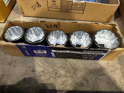 5pc ¾" Drive Socket Set 55/56/60/65/70