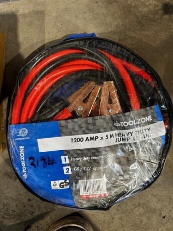 1200amp Heavy Duty Jump Leads 5m Long