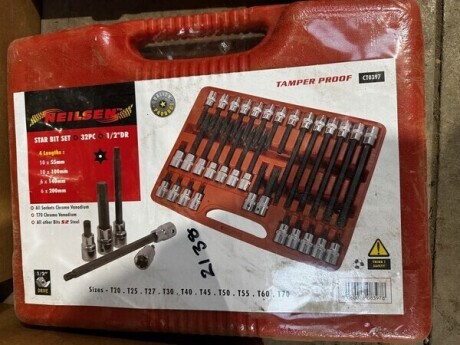 32pc Impact Star Bit set