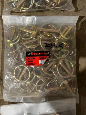 Bag of 50 8mm Lynch Pins