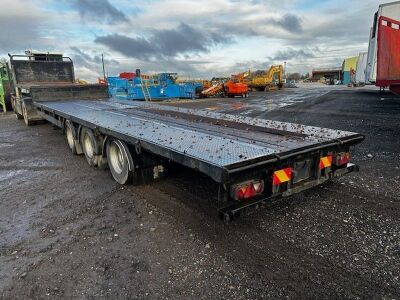 2002 Dennison Triaxle Step Frame Trailer - 2