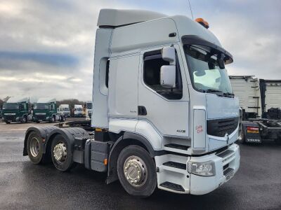 2011 Renault Premium 460 6x2 Midlift Tractor Unit