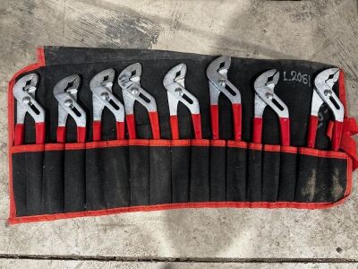 8pc Pump Plier set