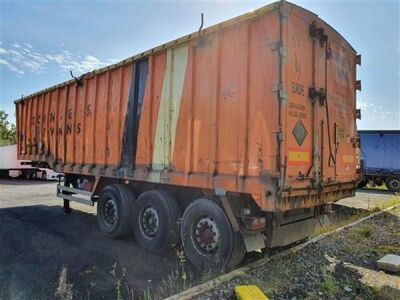 2007 Dennison Weightlifter 65yrd³ Steel Body Scrap Spec Tipping Trailer  - 15