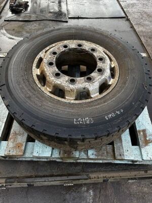 Alloy Wheel Rim with Tyre