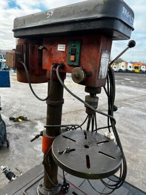 Single Phase Sealey Pilar Drill & Stand - 3