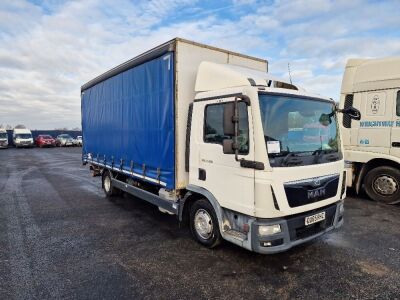 2015 MAN TGL 7.150 4x2 Curtainside Rigid