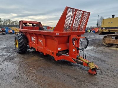 2010 K Two Duo 1000 Rear Discharge Spreader