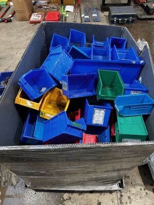 Pallet of Storage Bins