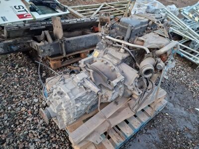 DAF Paccar 4cyl Turbo Diesel Engine & Gearbox