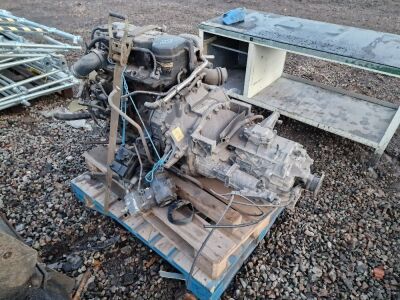 DAF Paccar 4cyl Turbo Diesel Engine & Gearbox - 2