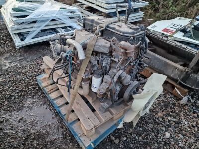 DAF Paccar 4cyl Turbo Diesel Engine & Gearbox - 4