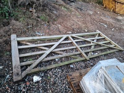 Wooden Field Gate