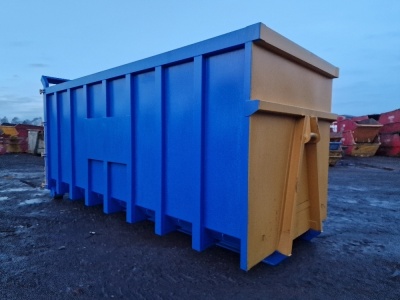 New & Unused GMS 40 yrd Heavy Duty Scrap Spec Big Hook Bin