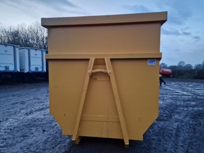 New & Unused GMS 40 yrd Smooth Sided Big Hook Bin - 2