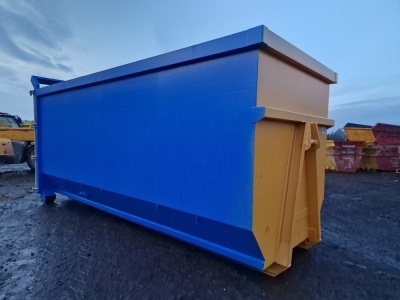 New & Unused GMS 40 yrd Smooth Sided Big Hook Bin - 3