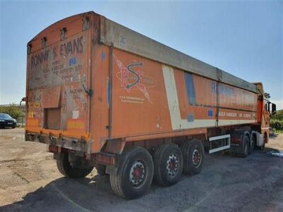 2004 United 60yrd³ Alloy Body Tipping Trailer  - 11