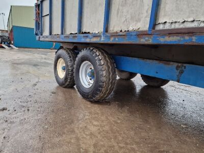 19ft Cattle Box Fitted To Tandem Axle AS Marston Flat Trailer - 4
