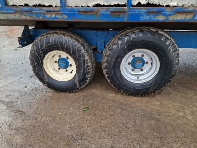 19ft Cattle Box Fitted To Tandem Axle AS Marston Flat Trailer - 5