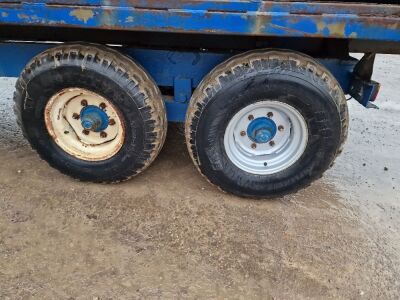 19ft Cattle Box Fitted To Tandem Axle AS Marston Flat Trailer - 8