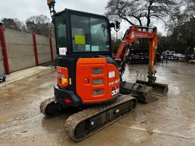 2021 Hitachi ZX33U-6 CLR Mini Digger - 3