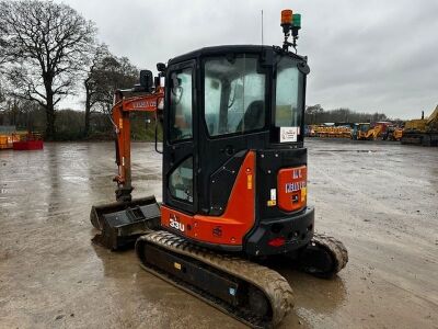 2021 Hitachi ZX33U-6 CLR Mini Digger - 4