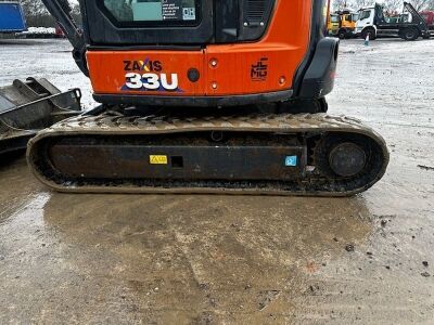 2021 Hitachi ZX33U-6 CLR Mini Digger - 5