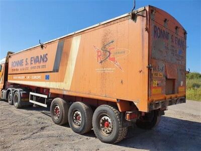 2004 United 60yrd³ Alloy Body Tipping Trailer  - 13