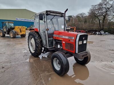 1993 Massey Ferguson 390 12/12 Shuttle 2WD Tractor - 2