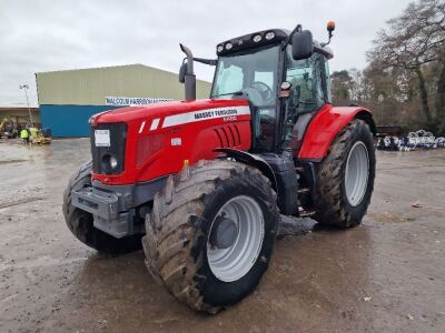 2011 Massey Ferguson 6480 Dyna-6 4WD Tractor