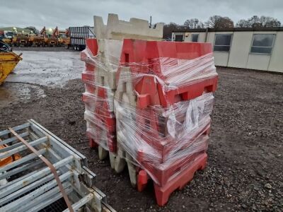 2 x Stacks of Plastic Bollards - 4