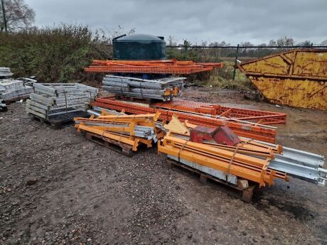 6 x Pallets of Warehouse Pallet Shuttle Racking System