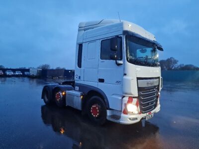 2015 DAF XF460 Spacecab 6x2 Midlift Tractor Unit