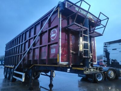 2010 Swan Triaxle Scrap Spec Tipping Trailer