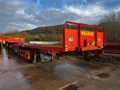 1994 York Triaxle Flat Bed Trailer - 2