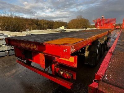 2005 SDC Triaxle Extending Flat Bed Trailer - 5