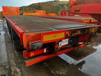 2002 SDC Triaxle Flat Bed Trailer - 3