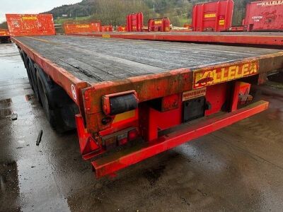 2002 Montracon Triaxle Flat Bed Trailer - 3