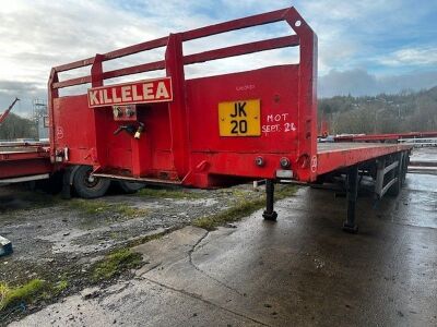 2002 SDC Triaxle Flat Bed Trailer - 2