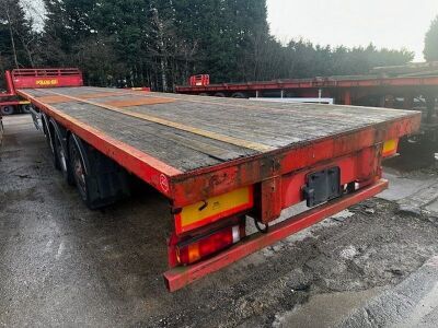 2002 SDC Triaxle Flat Bed Trailer - 3