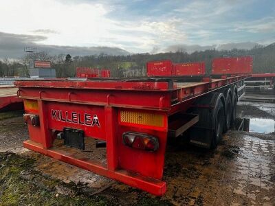 2007 Montracon Triaxle  Extender Flat Trailer - 4